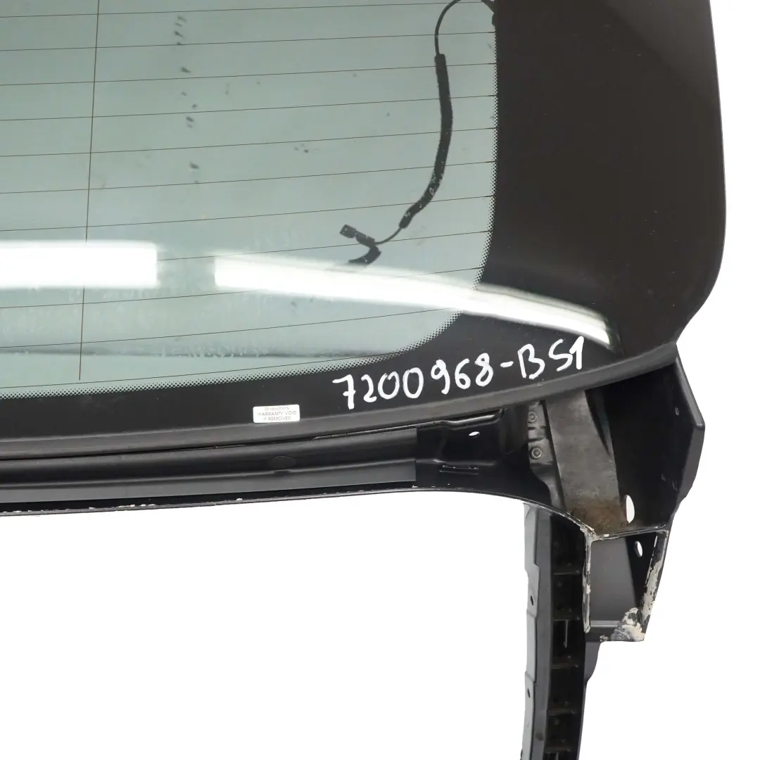  Boot Trunk Lid BMW F07 GT Rear Tailgate Carrier Window Glass Black Sapphire 475 - SKU 7200968-BS1 - Part number 7200968