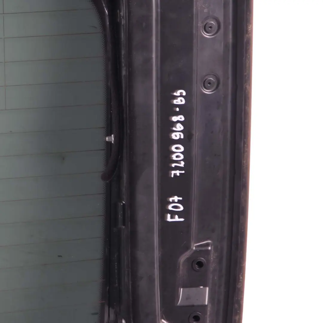  Boot Trunk Lid BMW F07 GT Rear Tailgate Carrier Window Glass Black Sapphire 475 - SKU 7200968-BS - Part number 7200968
