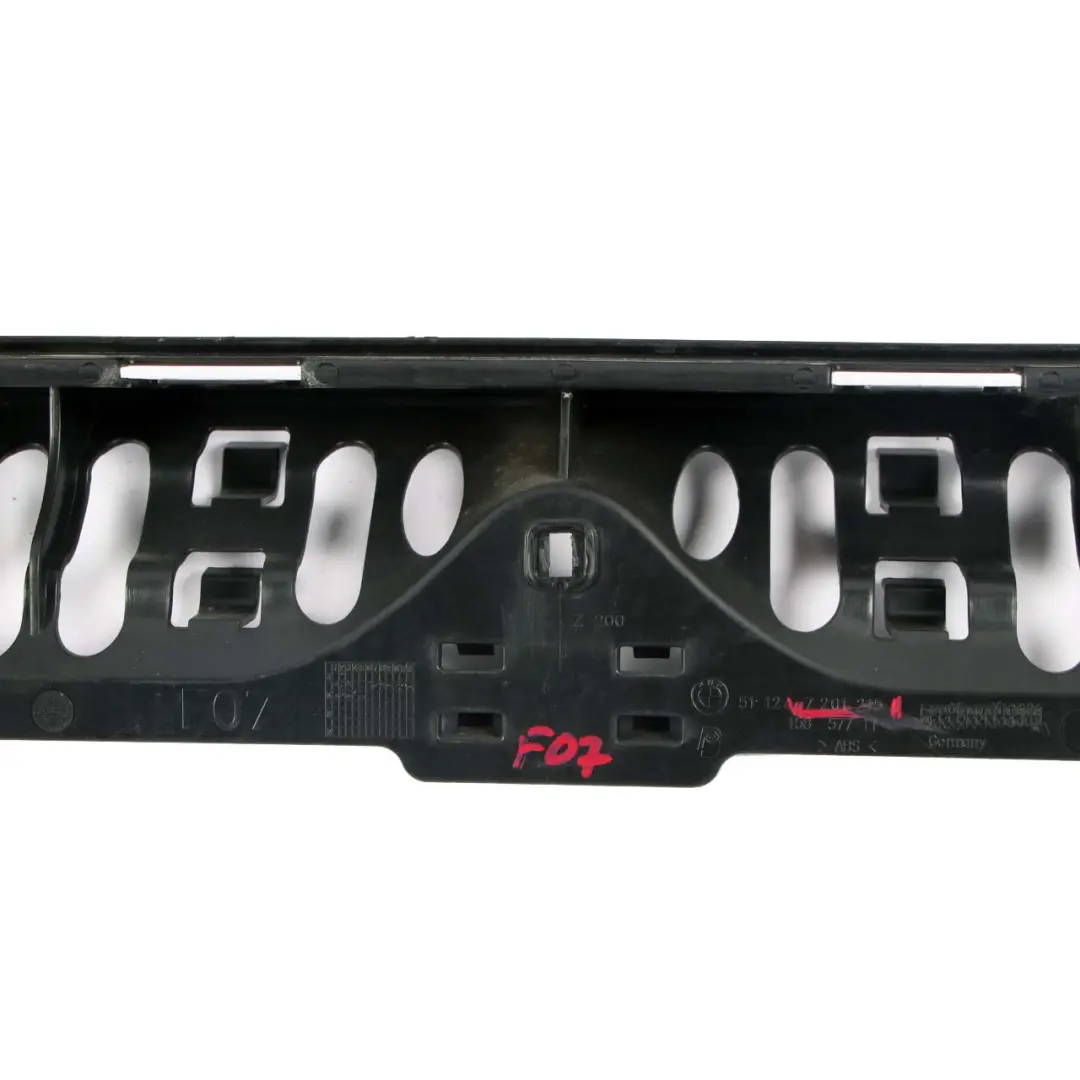 BMW F07 GT Rear Bumper Guide Centre Mount Support Bracket Absorber - SKU 7201215 - Part number 7201215