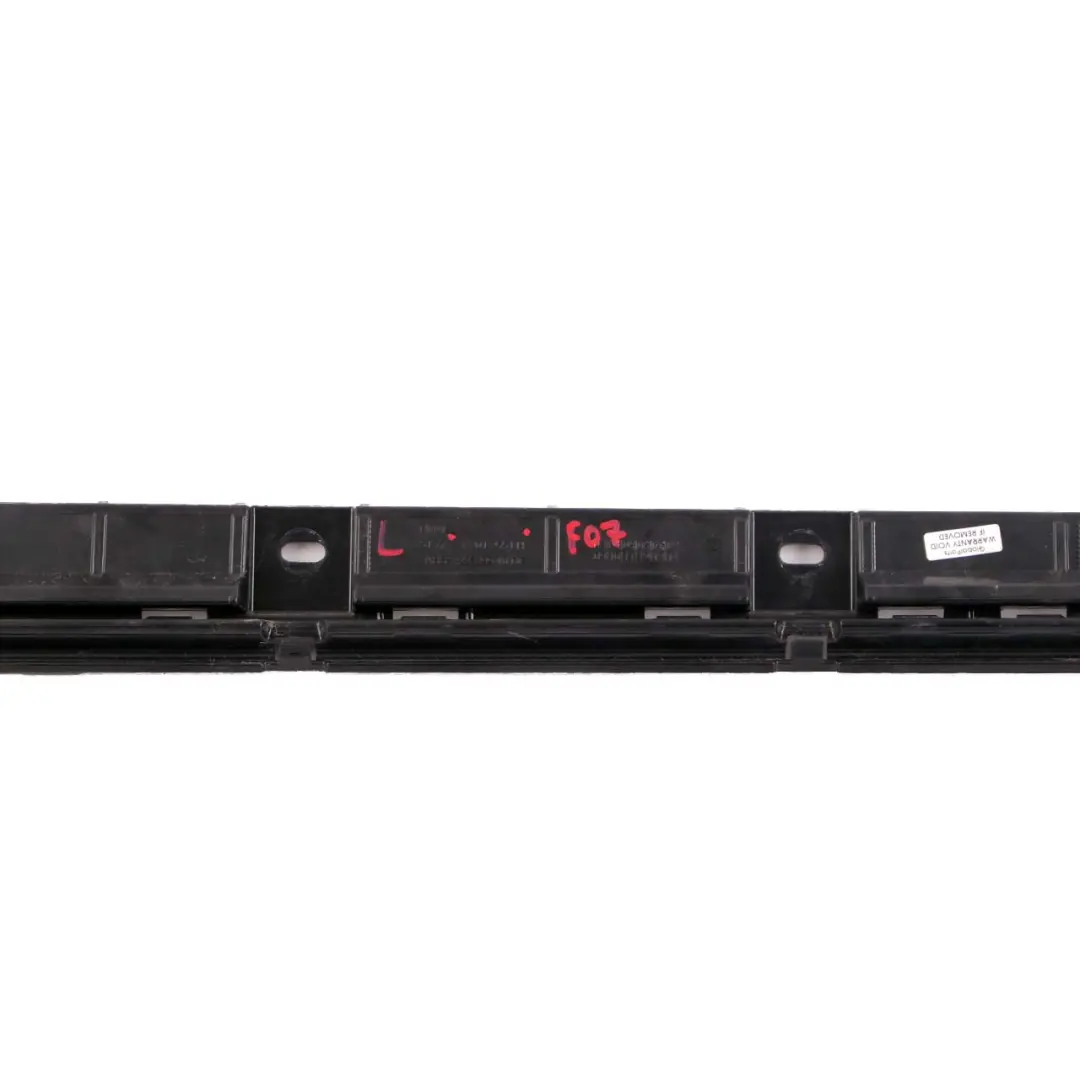 Retaining Strip Sill Bracket Front Left N/S to BMW 5 Series F07 GT with Part number 7201255 BMW 5 Series F07 GT Retaining Strip Sill Bracket Front Left N/S - SKU 7201255 - Part number 7201255