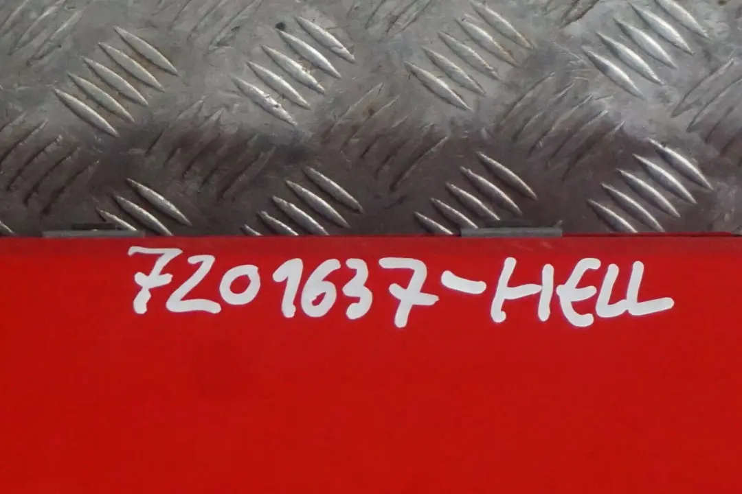 BMW Z4 Series E85 Convertible Front Left Door N/S Hellrot Bright Red 314 - SKU 7201637-HELL - Part number 7201637