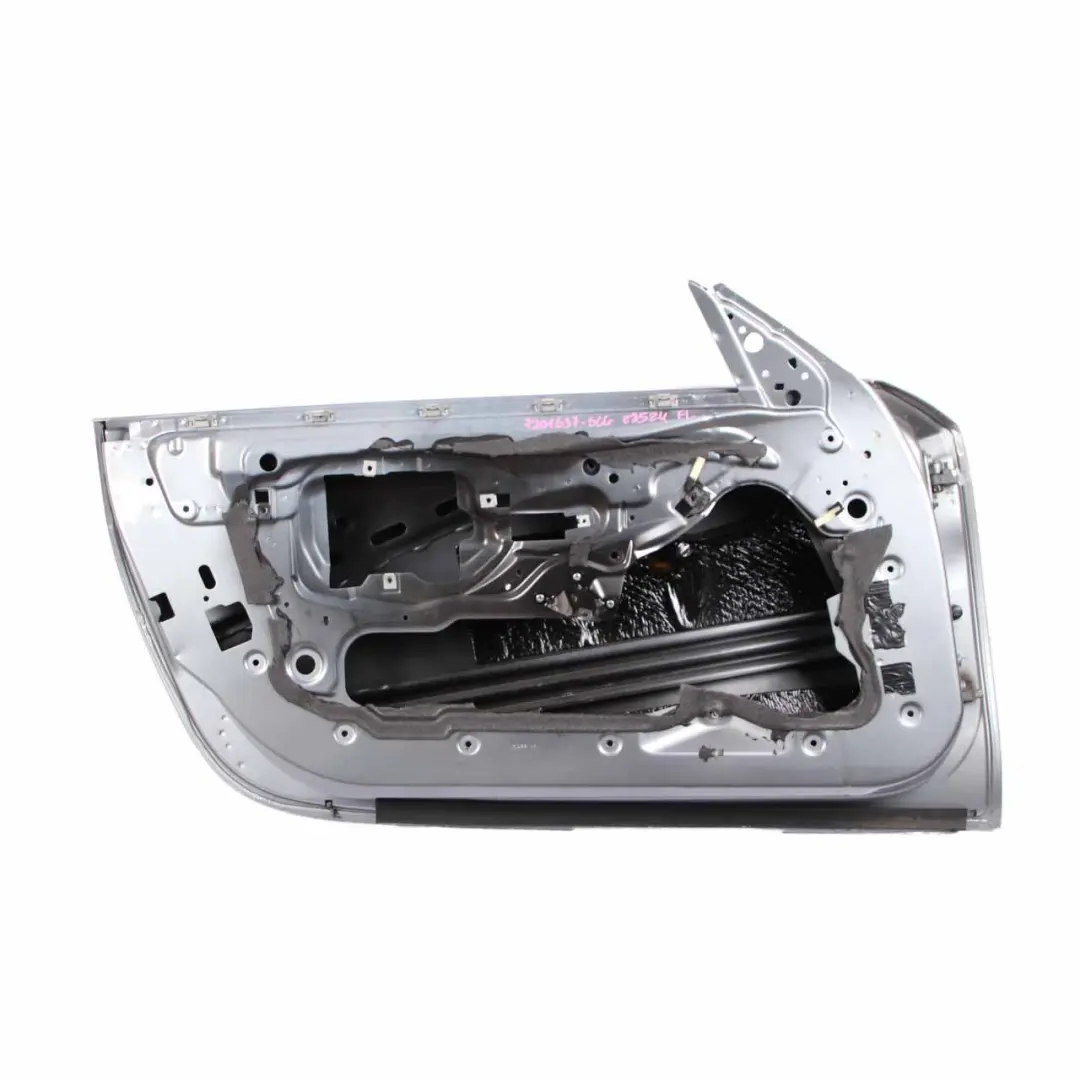 BMW Z4 E85 Door Front Left N/S Covering Silbergrau Silver Grey Metallic - A08 - SKU 7201637-SBG - Part number 7201637