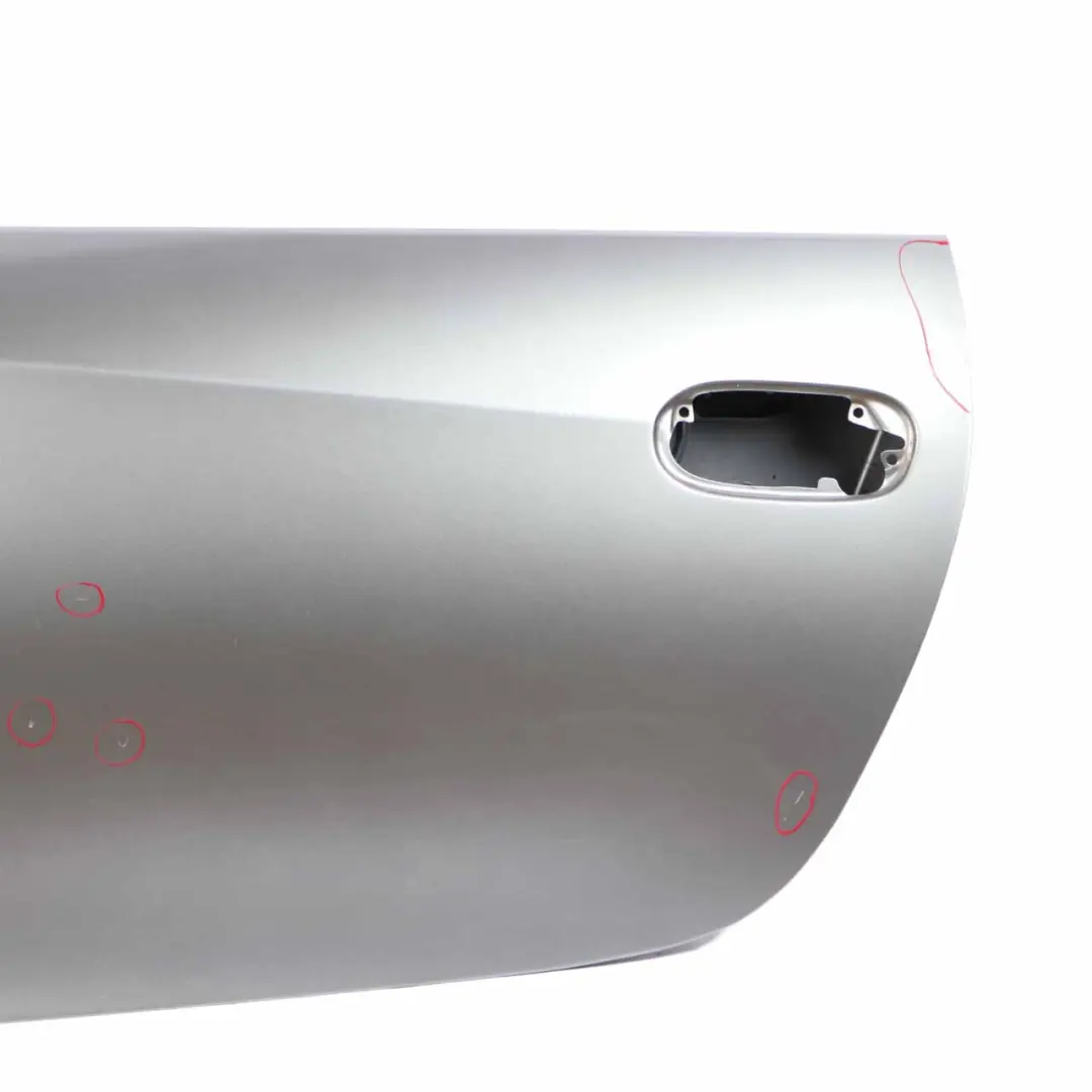 Door Front Left N/S Covering Silbergrau Silver Grey Metallic - A08 to BMW Z4 E85 with Part number 7201637 BMW Z4 E85 Door Front Left N/S Covering Silbergrau Silver Grey Metallic - A08 - SKU 7201637-SBG - Part number 7201637