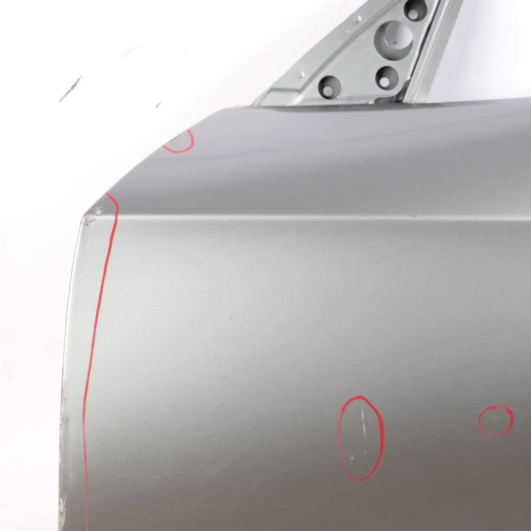 Door Front Left N/S Covering Silbergrau Silver Grey Metallic - A08 to BMW Z4 E85 with Part number 7201637 BMW Z4 E85 Door Front Left N/S Covering Silbergrau Silver Grey Metallic - A08 - SKU 7201637-SBG - Part number 7201637