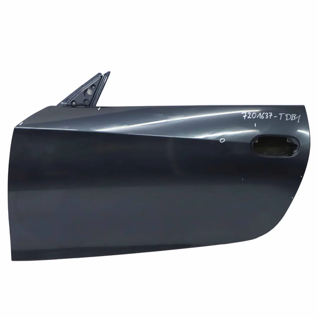 Porta anteriore sinistra Toledoblau Toledo Blue Metallic - 482 per BMW Z4 E85 con numero di parte 7201637 BMW Z4 E85 Porta anteriore sinistra Toledoblau Toledo Blue Metallic - 482 - SKU 7201637-TDB1 - Numero di parte 7201637