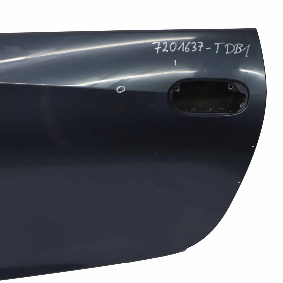 Porta anteriore sinistra Toledoblau Toledo Blue Metallic - 482 per BMW Z4 E85 con numero di parte 7201637 BMW Z4 E85 Porta anteriore sinistra Toledoblau Toledo Blue Metallic - 482 - SKU 7201637-TDB1 - Numero di parte 7201637