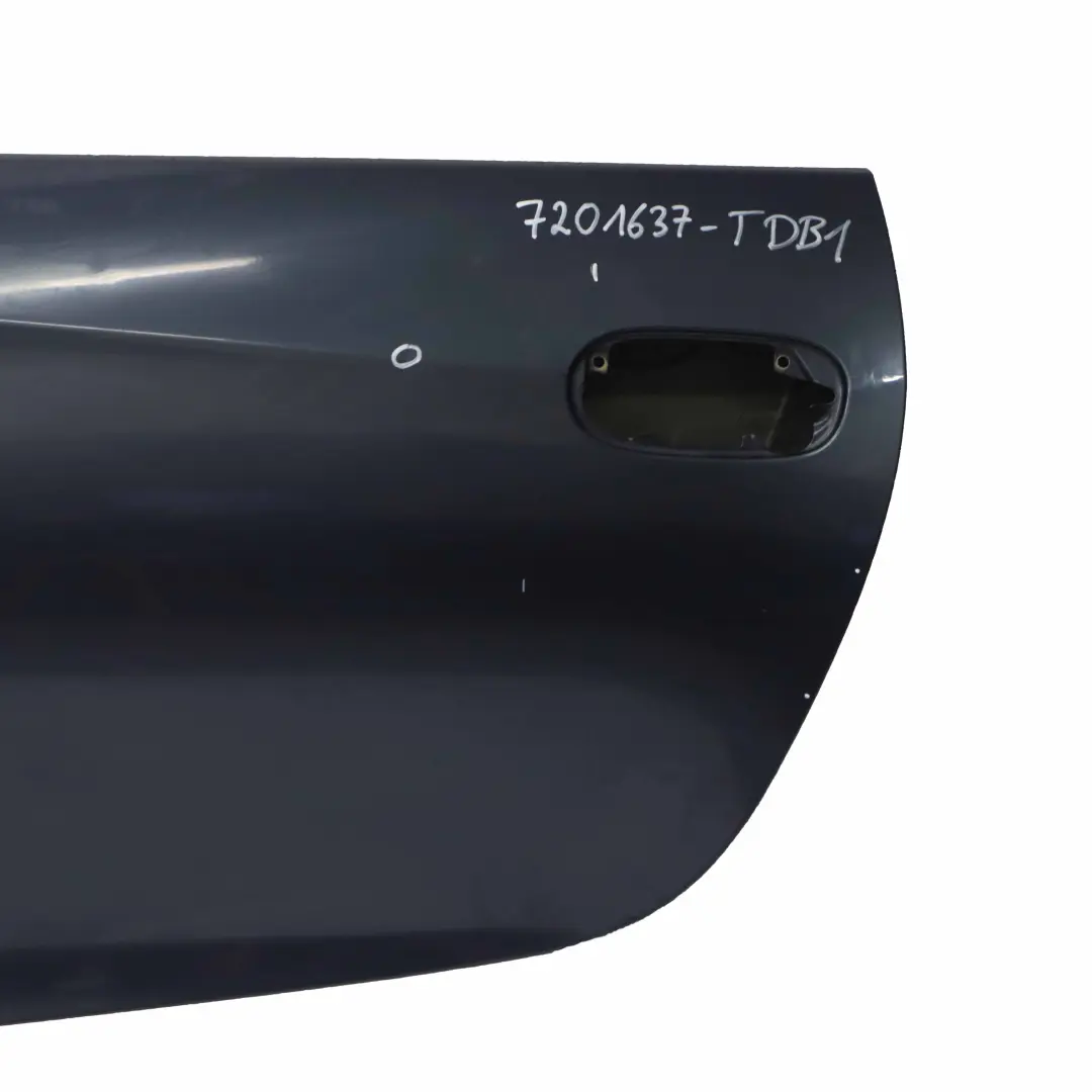 Puerta Delantera Izquierda Toledoblau Azul Toledo Metalizado - 482 para BMW Z4 E85 con número de pieza 7201637 BMW Z4 E85 Puerta Delantera Izquierda Toledoblau Azul Toledo Metalizado - 482 - SKU 7201637-TDB1 - Número de pieza 7201637