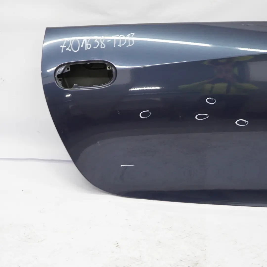 Droite Toledoblau Bleu Toledo Métallique - 482 pour BMW Z4 E85 Porte Avant à propos du numéro de pièce 7201638 BMW Z4 E85 Porte Avant Droite Toledoblau Bleu Toledo Métallique - 482 - SKU 7201638-TDB - Numéro de pièce 7201638