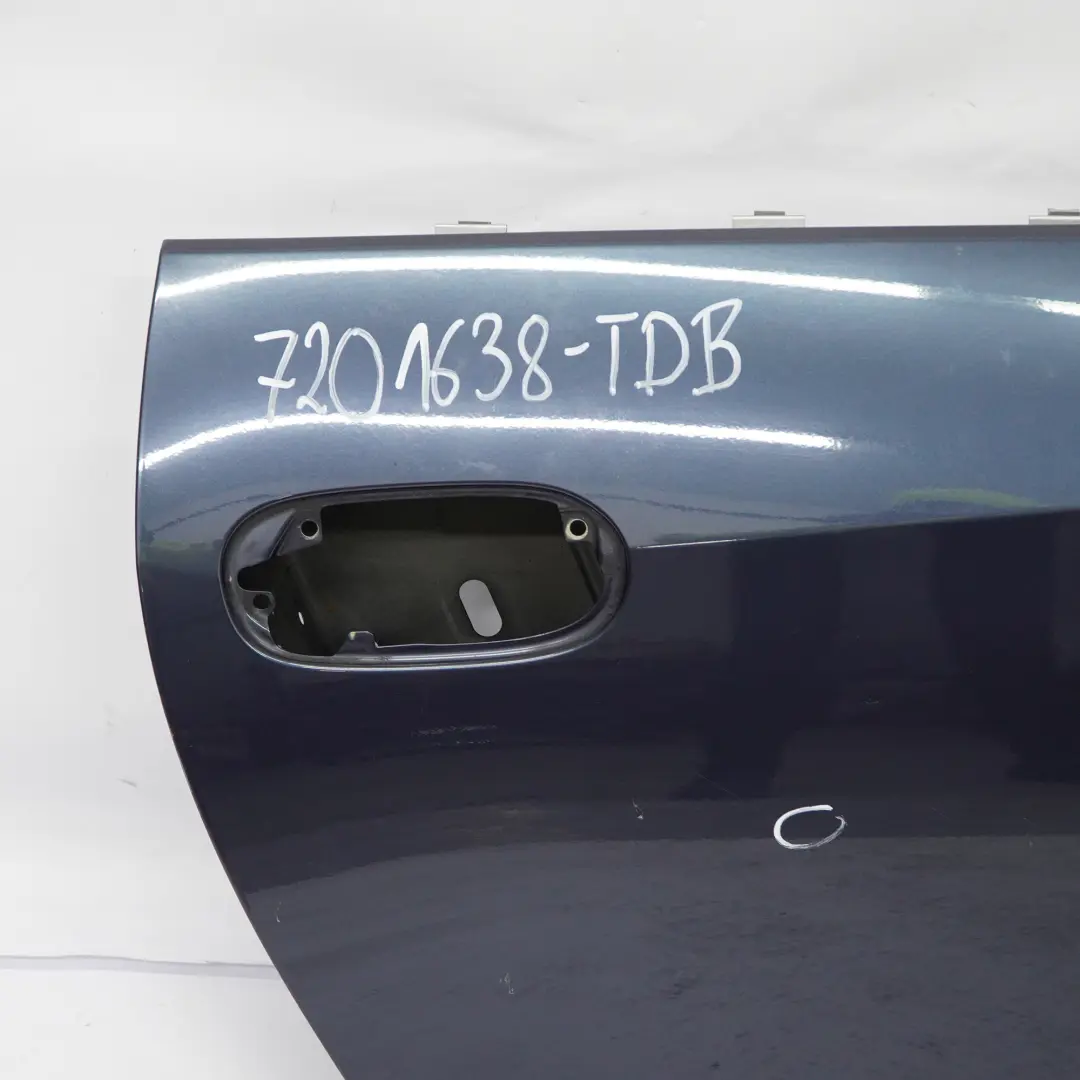 Tür vorne rechts Toledoblau Toledo Blau Metallic - 482 für BMW Z4 E85 mit Teilenummer 7201638 BMW Z4 E85 Tür vorne rechts Toledoblau Toledo Blau Metallic - 482 - SKU 7201638-TDB - Teilenummer 7201638