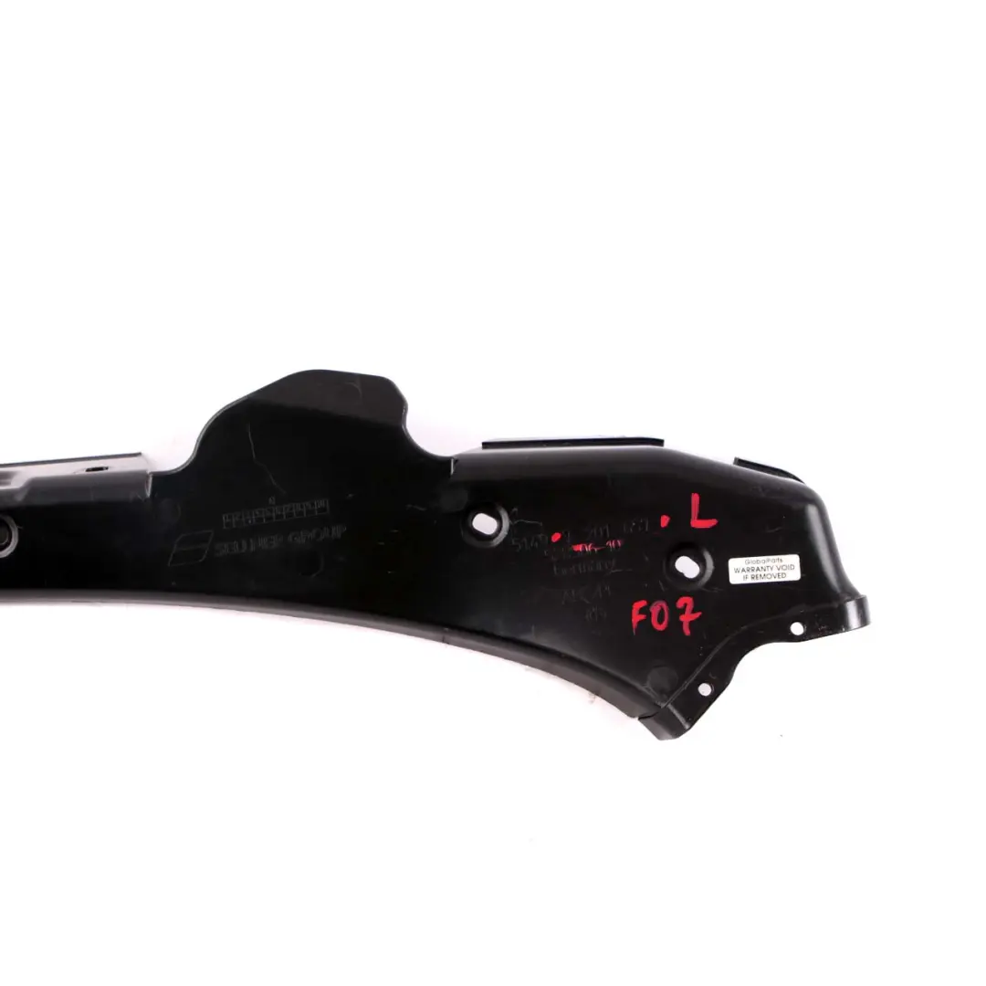  Tapa Maletero BMW F07 GT Embellecedor Canalón Superior Izquierdo Trasero - SKU 7201657 - Número de pieza 7201657
