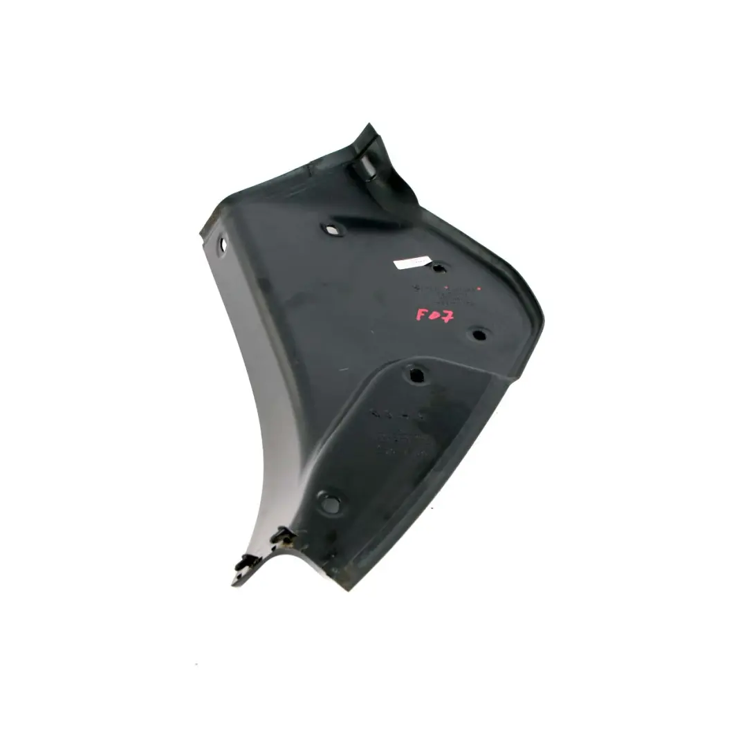 Tapa Maletero BMW F07 GT Embellecedor Canalón Inferior Izquierdo Trasero para con número de pieza 7201659 Tapa Maletero BMW F07 GT Embellecedor Canalón Inferior Izquierdo Trasero - SKU 7201659 - Número de pieza 7201659