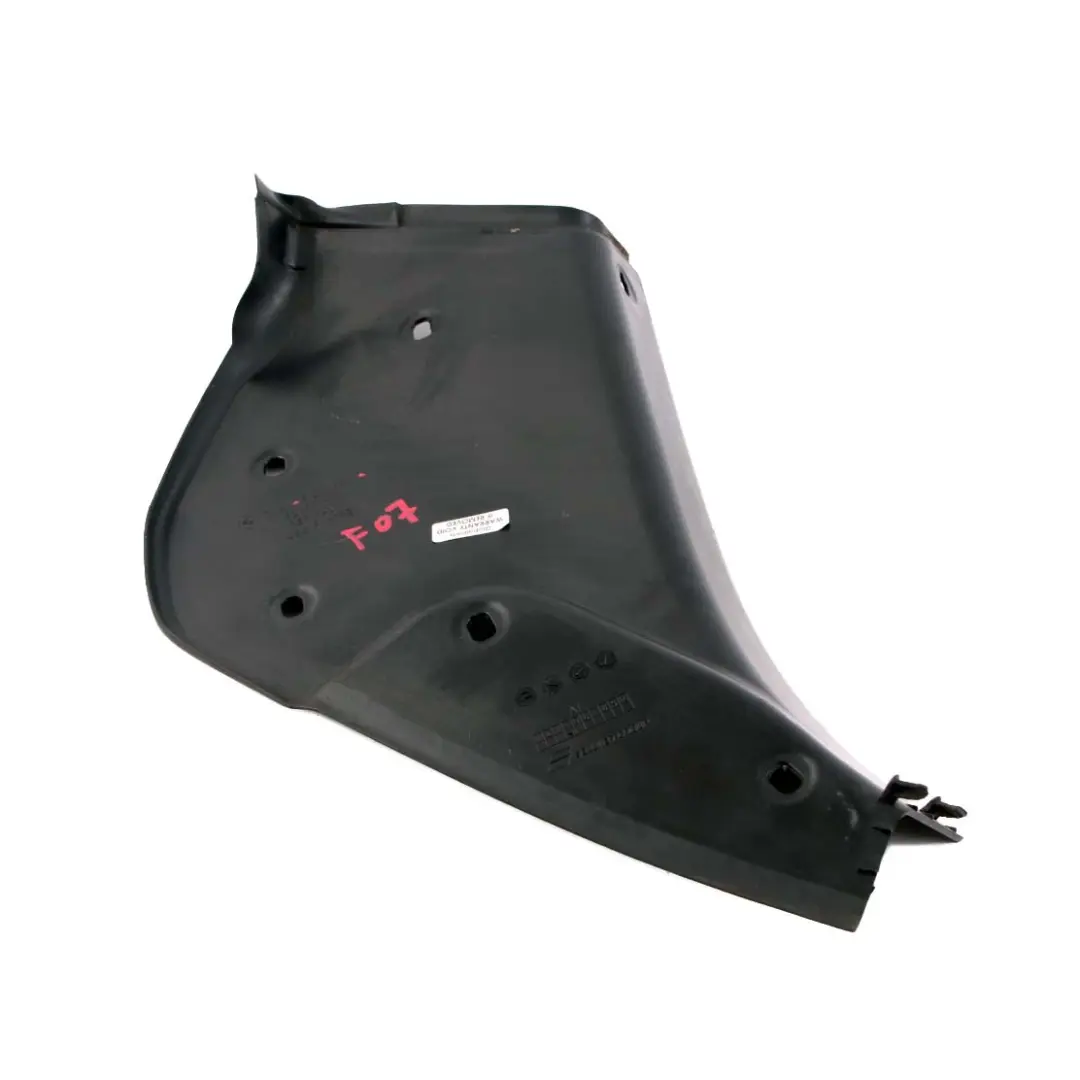 BMW F07 GT Trim Water Gutter Bottom Right Cover Trunk Lid Rear - SKU 7201660 - Numéro de pièce 7201660