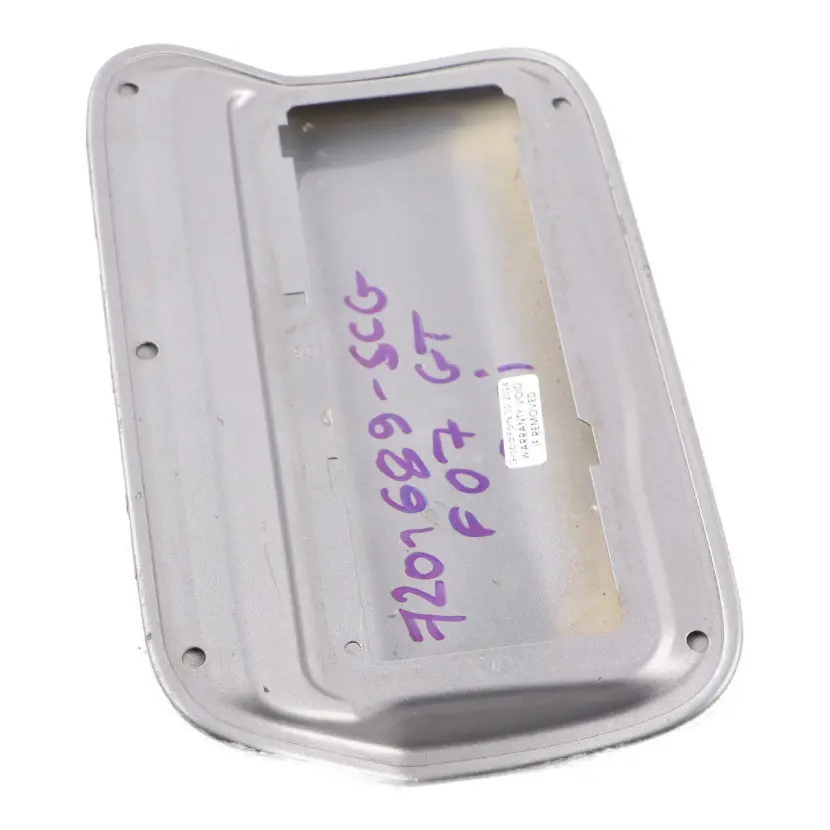 Filler Fill-In Flap Cap Cover Space Grey Metallic - A52 to BMW F07 GT Fuel with Part number 7201689 BMW F07 GT Fuel Filler Fill-In Flap Cap Cover Space Grey Metallic - A52 - SKU 7201689-SCG - Part number 7201689