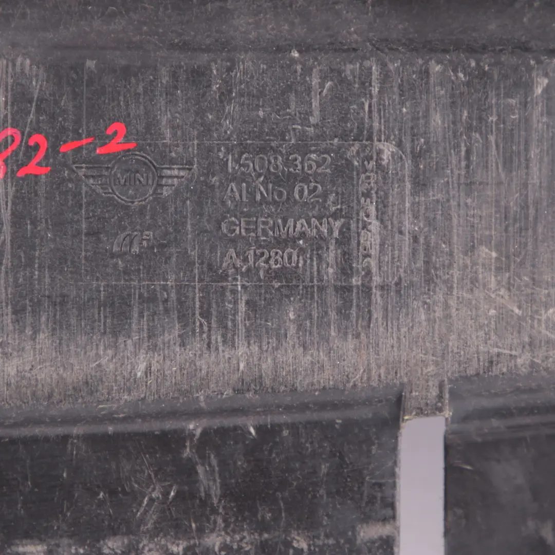 Underbody Panelling Mini Cooper R50 R53 Front Underfloor Panel 1508362 Petrol to with Part number 7201782 Underbody Panelling Mini Cooper R50 R53 Front Underfloor Panel 1508362 Petrol - SKU 7201782-2 - Part number 7201782