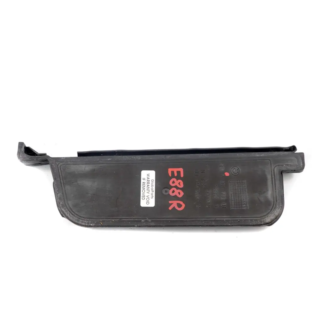 Embellecedor acústico para ventana de puerta trasera BMW E88 Derecha para con número de pieza 7201950 Embellecedor acústico para ventana de puerta trasera BMW E88 Derecha - SKU 7201950 - Número de pieza 7201950