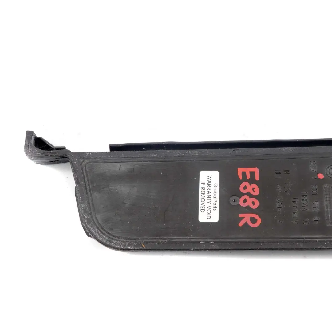 Hintert?r Akustikblende Droite pour BMW 1 E88 à propos du numéro de pièce 7201950 BMW 1 E88 Hintert?r Akustikblende Droite - SKU 7201950 - Numéro de pièce 7201950