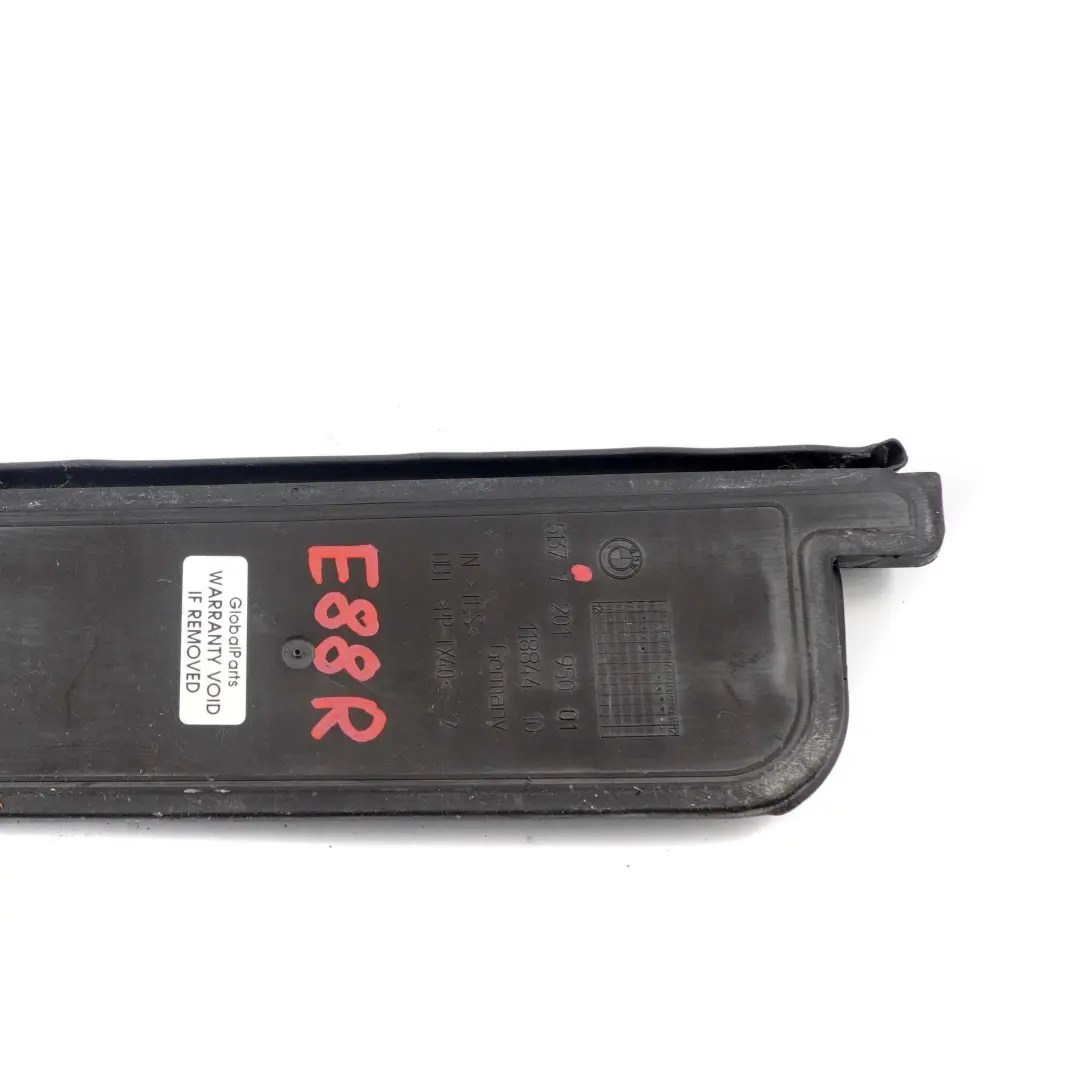 Door Window Cover Acoustic Trim Right O/S to BMW 1 Series E88 Rear with Part number 7201950 BMW 1 Series E88 Rear Door Window Cover Acoustic Trim Right O/S - SKU 7201950 - Part number 7201950