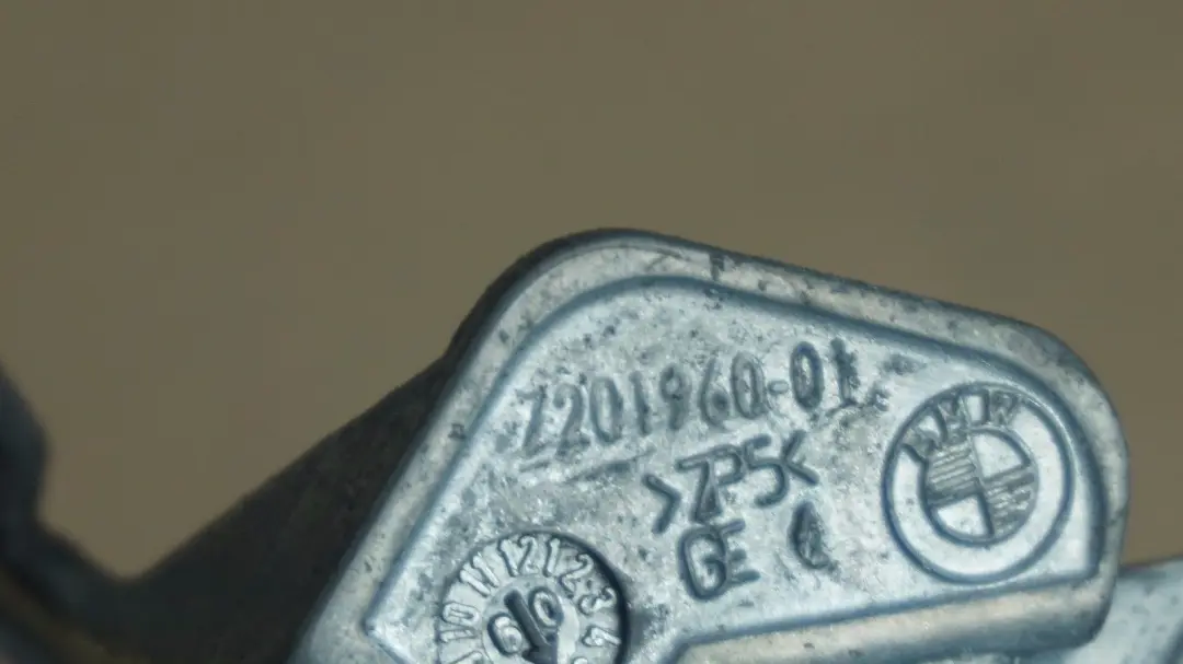 Emblem Badge bracket hood back plate to BMW 1 SERIES E81 E87 E87N LCI Rear with Part number 51247201960 BMW 1 SERIES E81 E87 E87N LCI Rear Emblem Badge bracket hood back plate - SKU 7201960 - Part number 51247201960