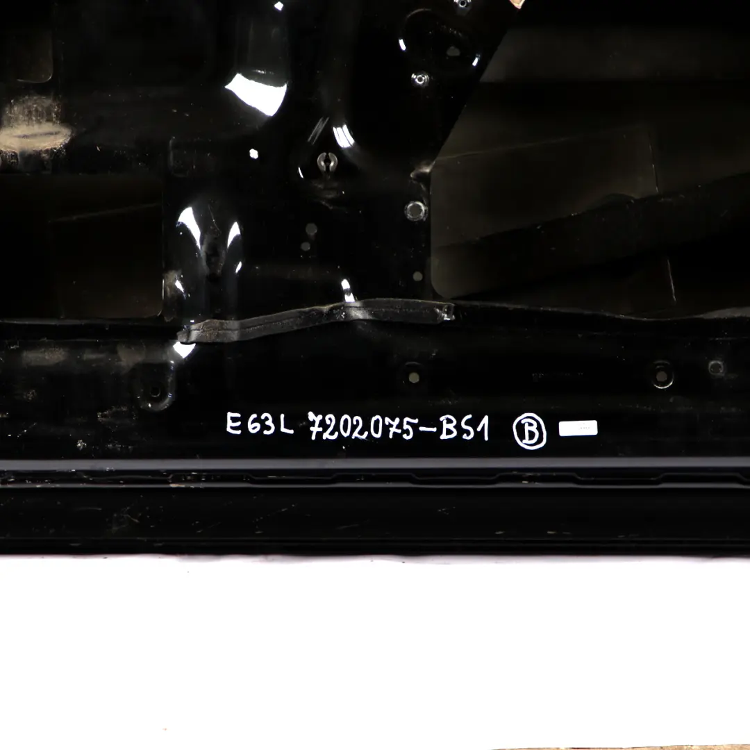 BMW 6 E63 E64 Door Front Left N/S Black Sapphire Metallic - 475 - SKU 7202075-BS1 - Part number 7202075