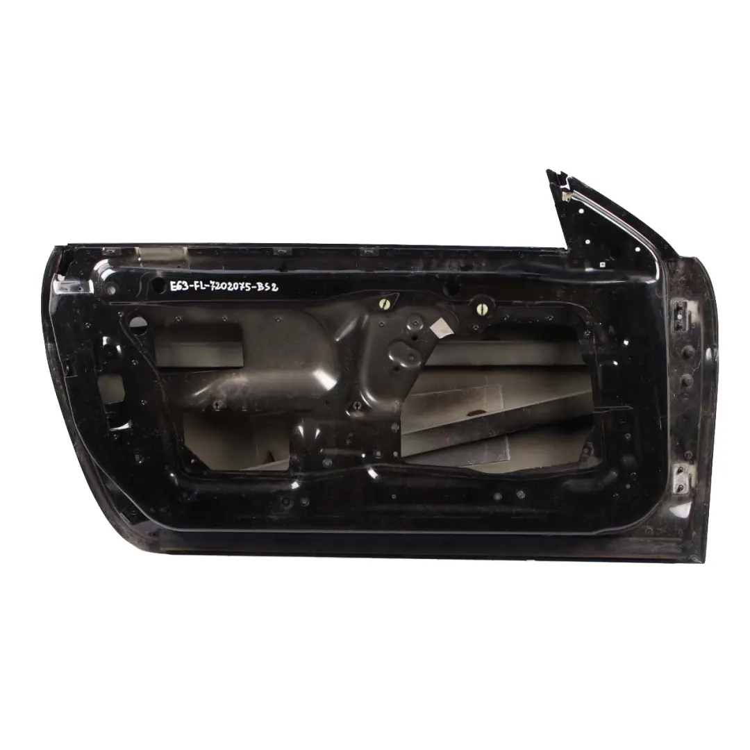 Door Front Left N/S Black Sapphire Metallic - 475 to BMW 6 Series E63 E64 with Part number 7202075 BMW 6 Series E63 E64 Door Front Left N/S Black Sapphire Metallic - 475 - SKU 7202075-BS2 - Part number 7202075