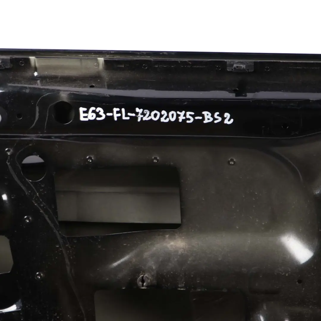 Door Front Left N/S Black Sapphire Metallic - 475 to BMW 6 Series E63 E64 with Part number 7202075 BMW 6 Series E63 E64 Door Front Left N/S Black Sapphire Metallic - 475 - SKU 7202075-BS2 - Part number 7202075