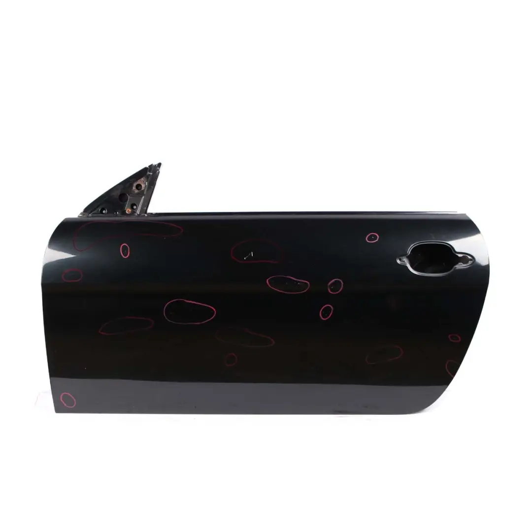 BMW 6 Series E63 E64 Door Front Left N/S Black Sapphire Metallic - 475 - SKU 7202075-BS3 - Part number 7202075