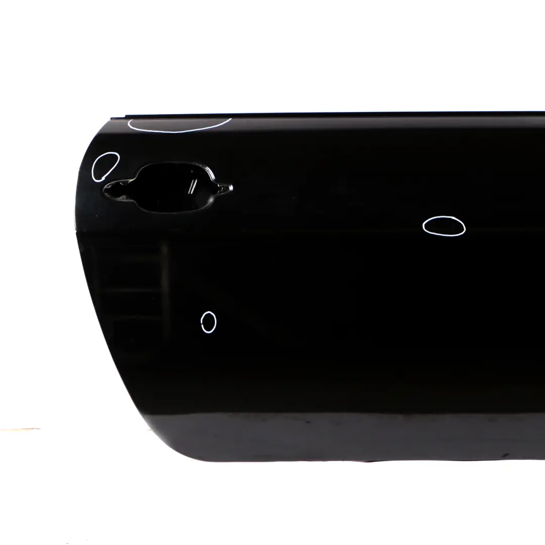 BMW 6 E63 E64 Door Front Right O/S Black Sapphire Metallic - 475 - SKU 7202076-BS1 - Part number 7202076