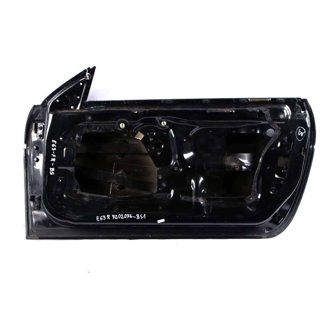 Door Front Right O/S Black Sapphire Metallic - 475 to BMW 6 E63 E64 with Part number 7202076 BMW 6 E63 E64 Door Front Right O/S Black Sapphire Metallic - 475 - SKU 7202076-BS1 - Part number 7202076