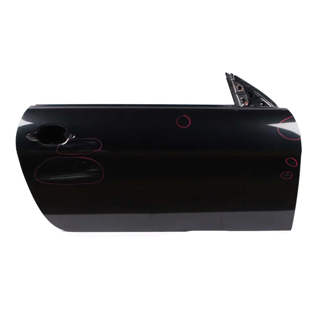 Door Front Right O/S Black Sapphire Metallic - 475 to BMW 6 Series E63 E64 with Part number 7202076 BMW 6 Series E63 E64 Door Front Right O/S Black Sapphire Metallic - 475 - SKU 7202076-BS2 - Part number 7202076