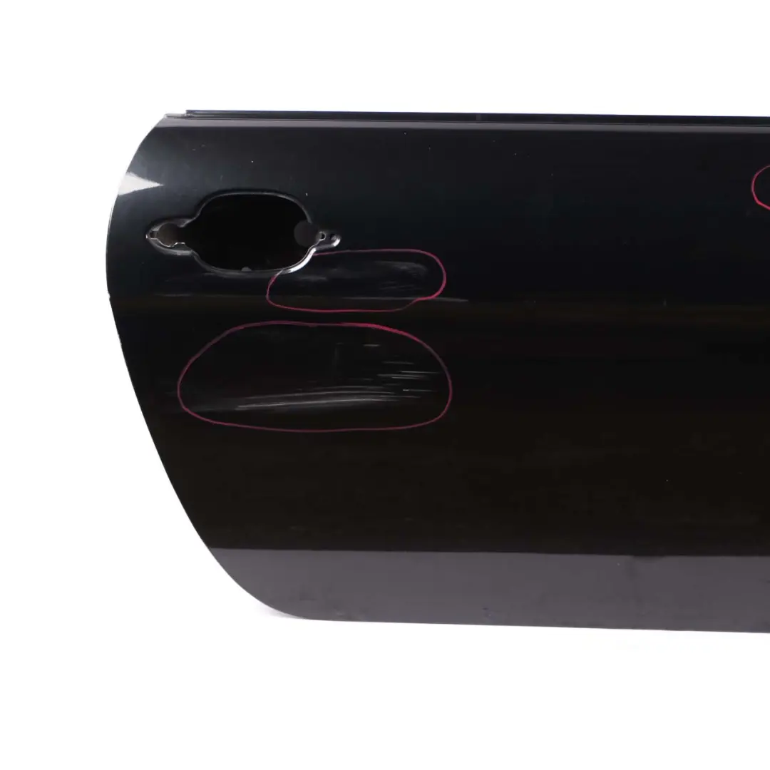 BMW 6 Series E63 E64 Door Front Right O/S Black Sapphire Metallic - 475 - SKU 7202076-BS2 - Part number 7202076