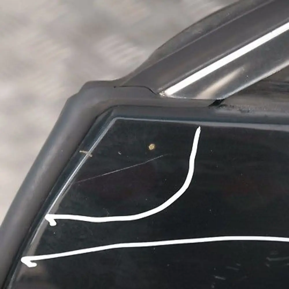 BMW E65 E66 Cote Conducteur Porte avant Gauche Noir Saphir Metallique - 475 - SKU 7202081-BS - Numéro de pièce 7202081