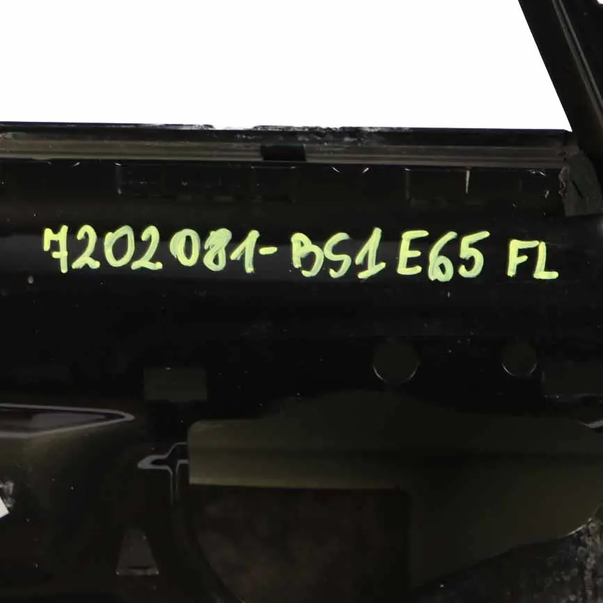 Door Front Left N/S Black Sapphire Metallic - 475 to BMW E65 E66 with Part number 7202081 BMW E65 E66 Door Front Left N/S Black Sapphire Metallic - 475 - SKU 7202081-BS1 - Part number 7202081