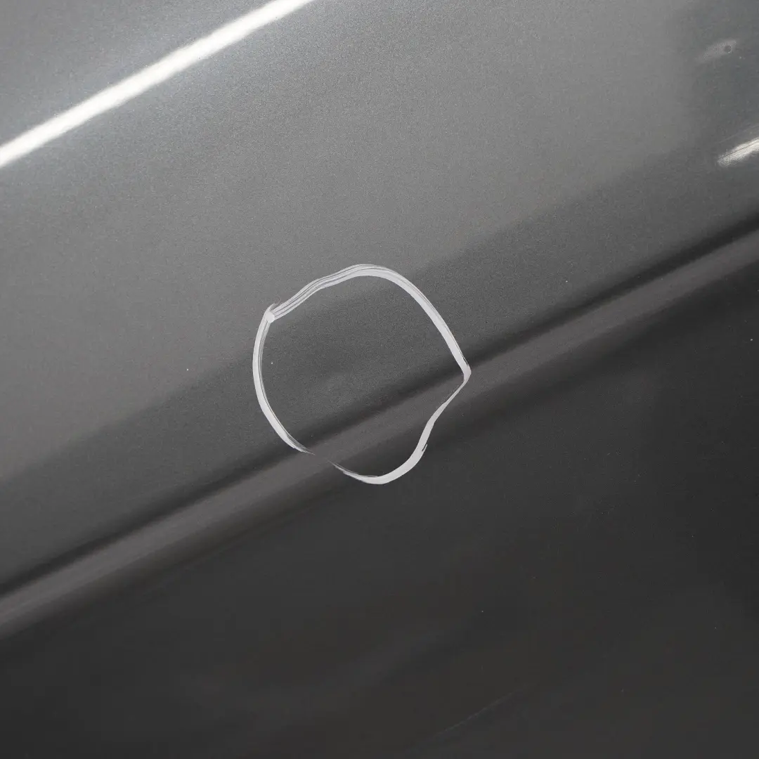 BMW 7 E65 E66 Door Front Left N/S Titangrau Titan Grey Metallic - A36 - SKU 7202081-TGR - Part number 7202081