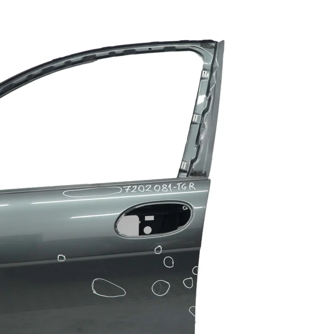 BMW E65 E66 Conducteur Porte avant Gauche Gris Titane II Metallique - A36 - SKU 7202081-TGR - Numéro de pièce 7202081