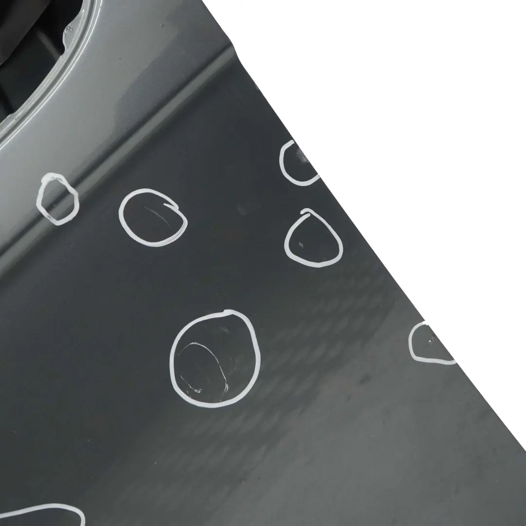 BMW 7 E65 E66 Door Front Left N/S Titangrau Titan Grey Metallic - A36 - SKU 7202081-TGR - Part number 7202081