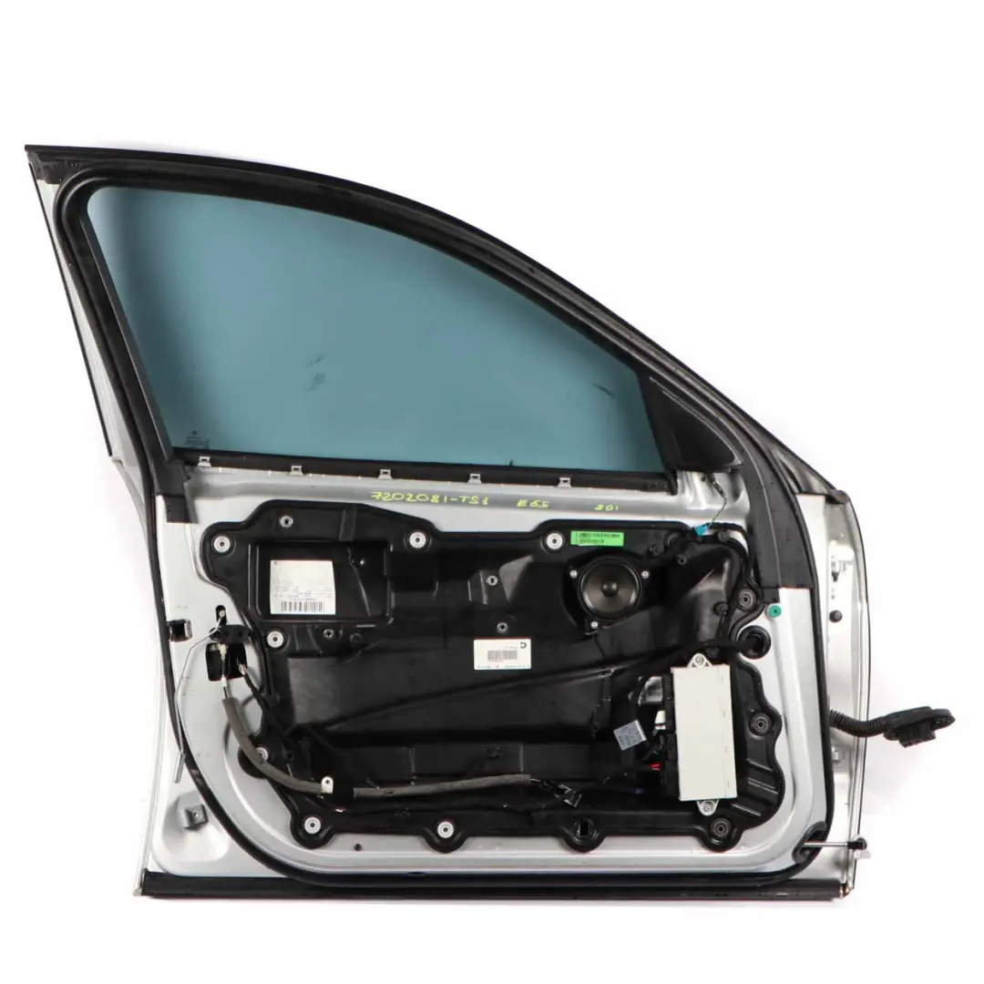 Door Front Left N/S Titansilber Titan Silver Metallic - 354 to BMW E65 E66 with Part number 7202081 BMW E65 E66 Door Front Left N/S Titansilber Titan Silver Metallic - 354 - SKU 7202081-TS1 - Part number 7202081