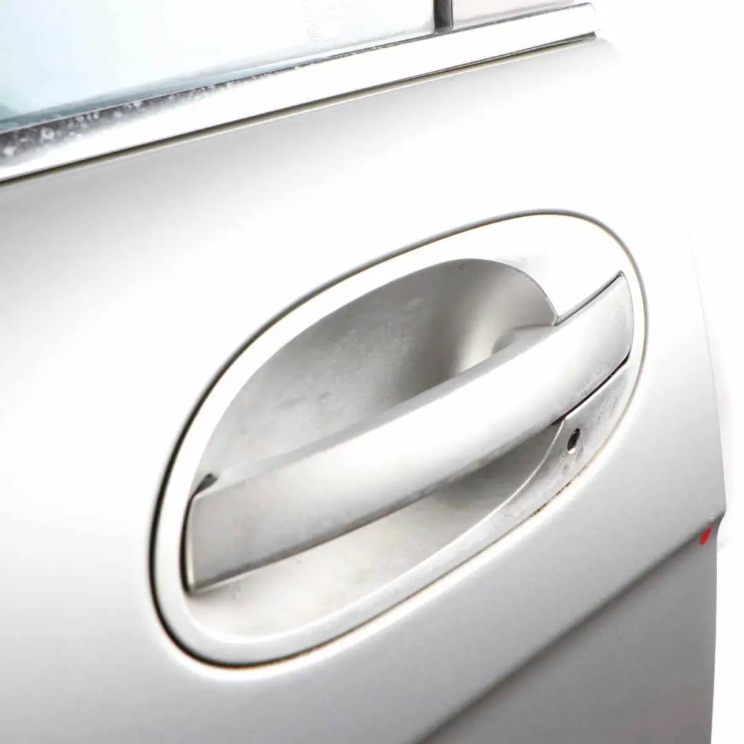 Door Front Left N/S Titansilber Titan Silver Metallic - 354 to BMW E65 E66 with Part number 7202081 BMW E65 E66 Door Front Left N/S Titansilber Titan Silver Metallic - 354 - SKU 7202081-TS1 - Part number 7202081