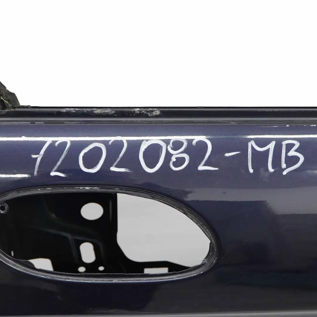 BMW E65 E66 Porte Avant Droite Monacoblau Bleu Monaco Métallique - A35 - SKU 7202082-MB - Numéro de pièce 7202082