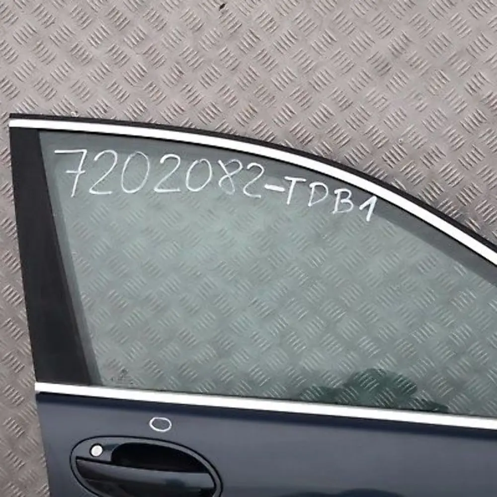 BMW 7 er E65 E66 Beifahrer Tür vorne rechts Toledoblau Blau Metallic 482 - SKU 7202082-TDB1 - Teilenummer 7202082
