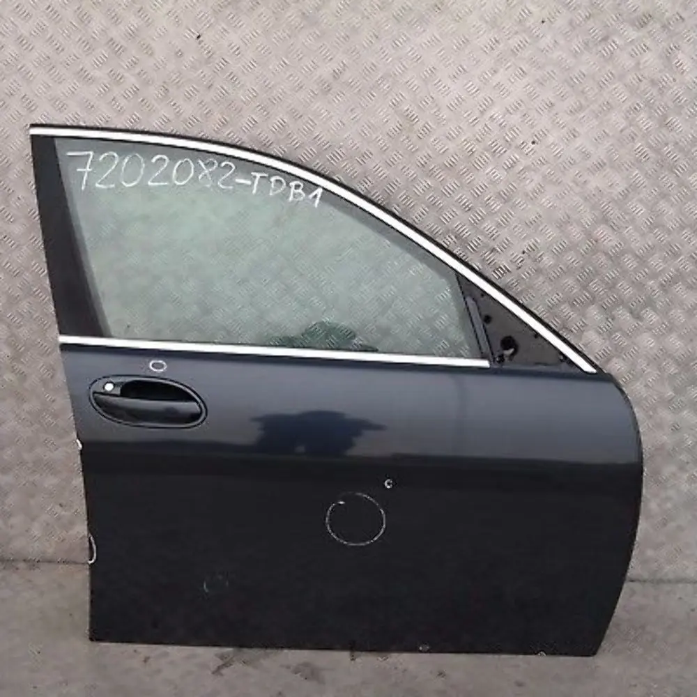 BMW E65 E66 Passeggero Porta Anteriore Destra Blu Toledo Blu Metallizzato