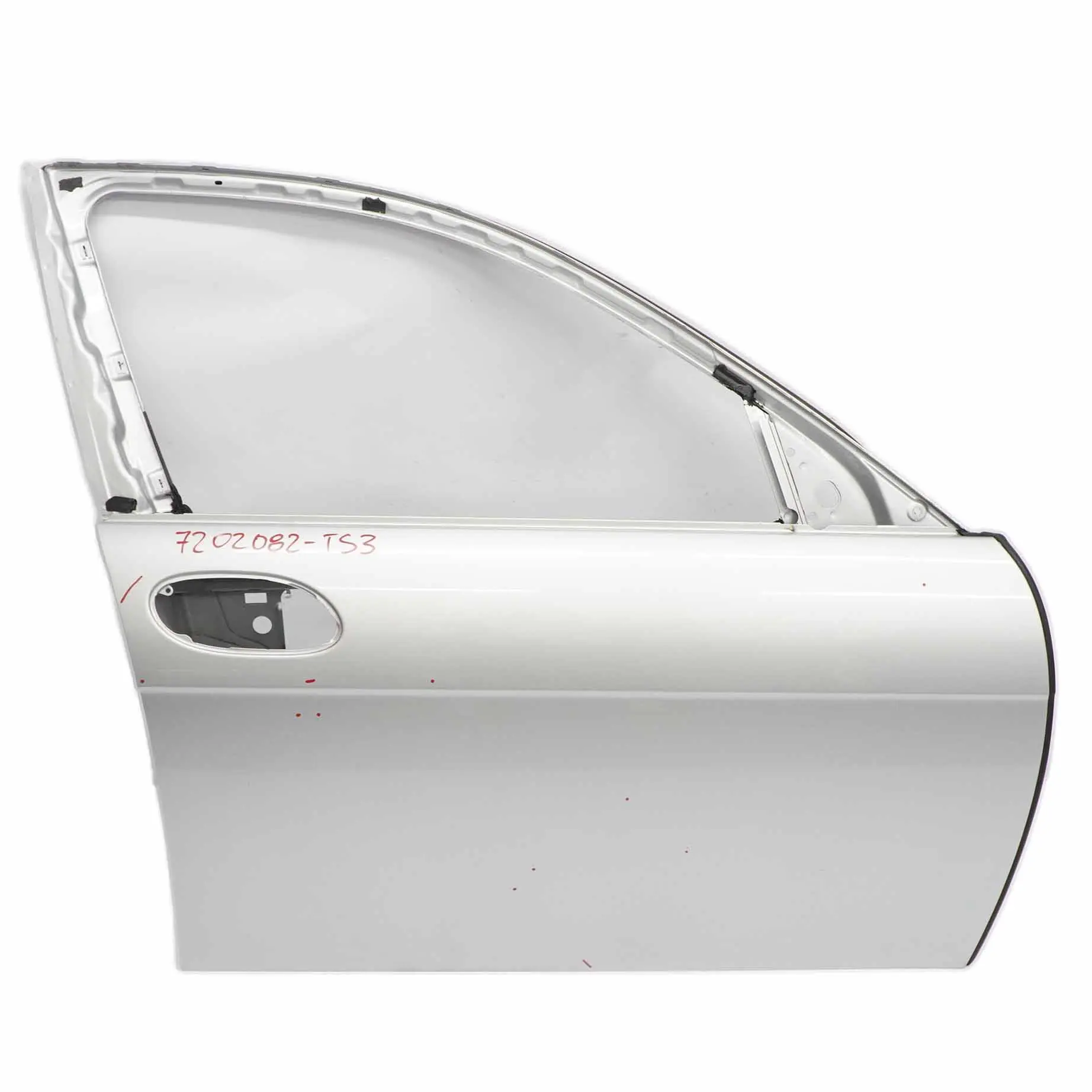 BMW E65 E66 Porta Frontale Dx Argento-Titanio Titan Argento Metallizzato -