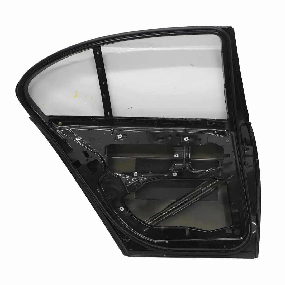 Door Rear Left N/S Covering Panel Black Sapphire Metallic - 475 to BMW E65 with Part number 7202083 BMW E65 Door Rear Left N/S Covering Panel Black Sapphire Metallic - 475 - SKU 7202083-BS1 - Part number 7202083