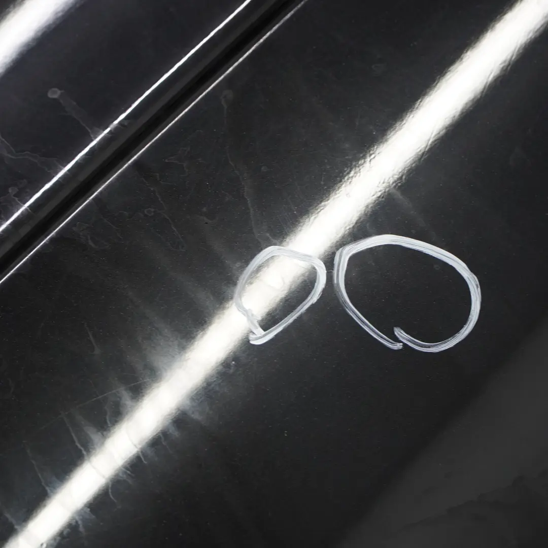 BMW E65 Tür hinten links Verkleidungsplatte Schwarz Saphir Metallic - 475 - SKU 7202083-BS1 - Teilenummer 7202083