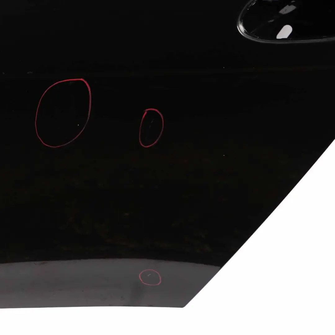 BMW E65 Door Rear Left N/S Covering Panel Black Sapphire Metallic - 475 - SKU 7202083-BS - Part number 7202083