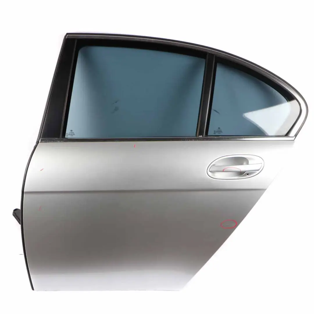 Door Rear Left N/S Titansilber Titan Silver Metallic - 354 to BMW E65 with Part number 7202083 BMW E65 Door Rear Left N/S Titansilber Titan Silver Metallic - 354 - SKU 7202083-TS1 - Part number 7202083