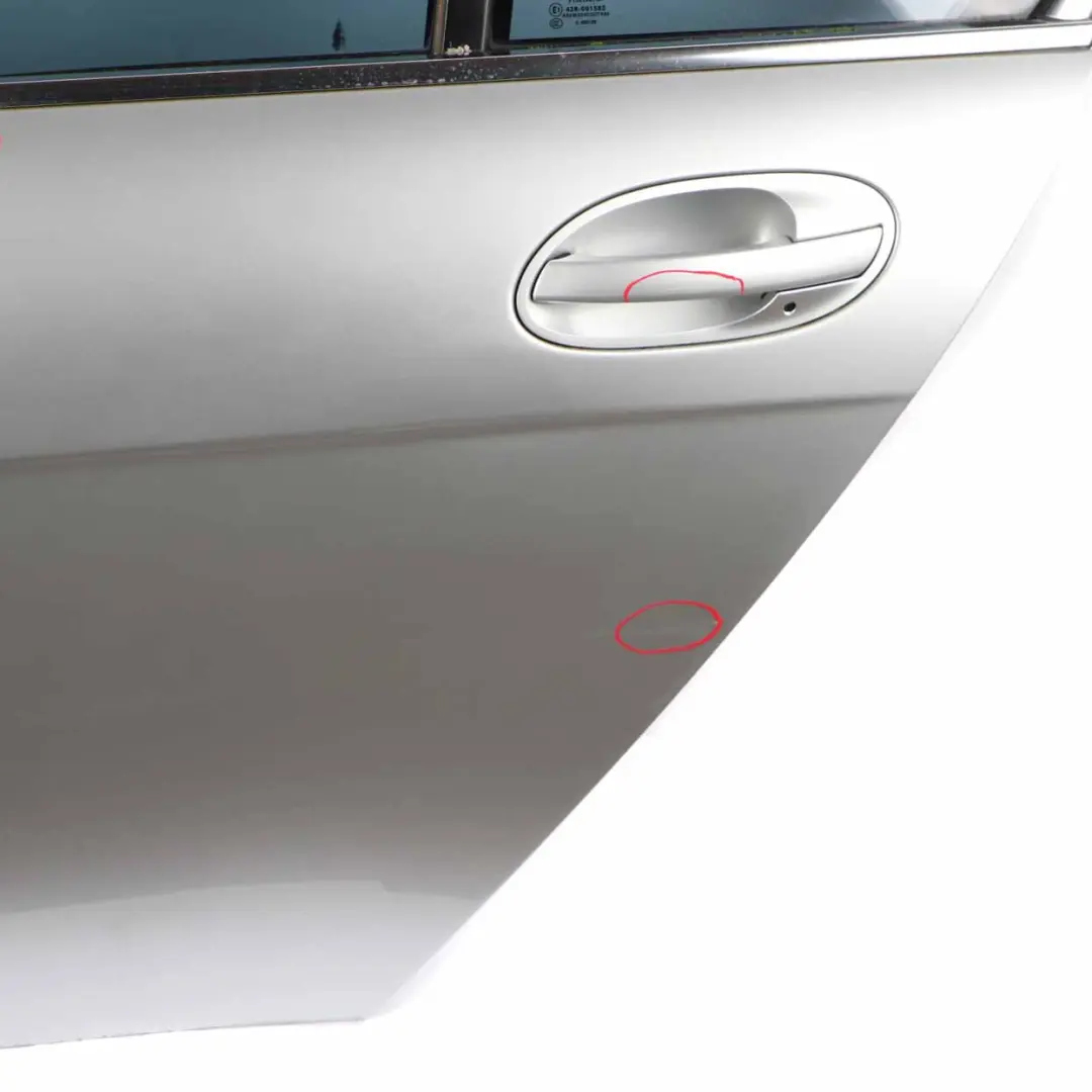 BMW E65 Door Rear Left N/S Titansilber Titan Silver Metallic - 354 - SKU 7202083-TS1 - Part number 7202083