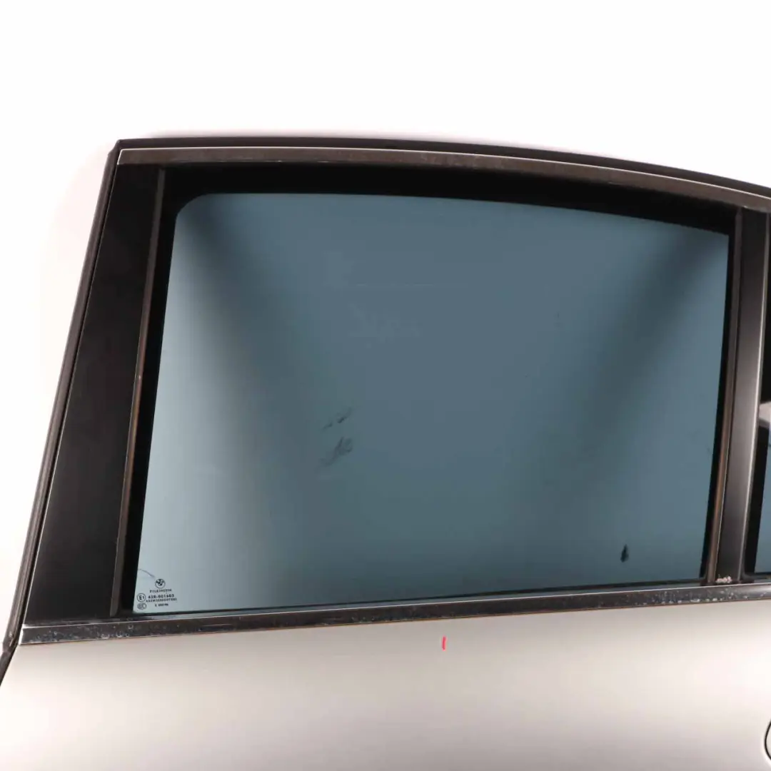 Door Rear Left N/S Titansilber Titan Silver Metallic - 354 to BMW E65 with Part number 7202083 BMW E65 Door Rear Left N/S Titansilber Titan Silver Metallic - 354 - SKU 7202083-TS1 - Part number 7202083