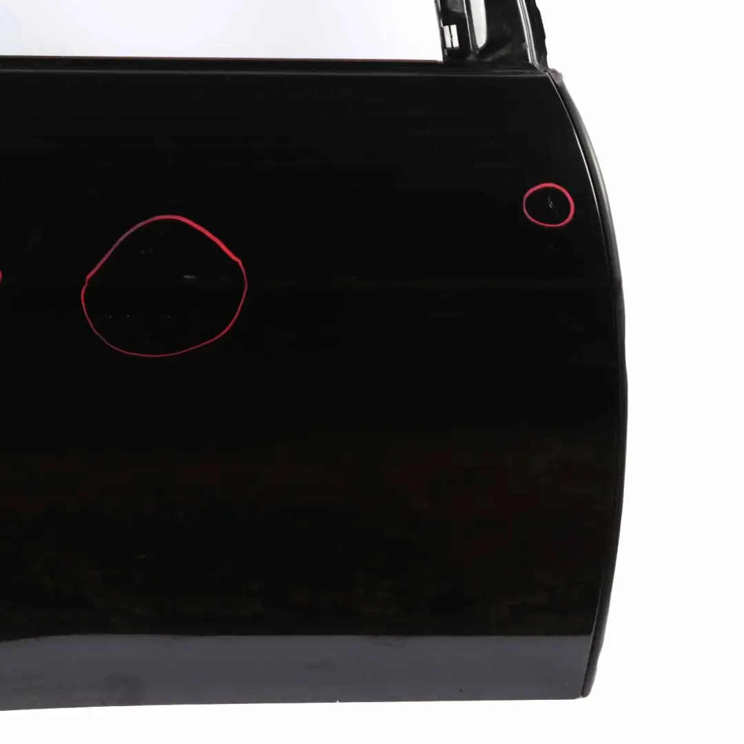 BMW E65 Door Rear Right O/S Covering Panel Black Sapphire Metallic - 475 - SKU 7202084-BS - Part number 7202084
