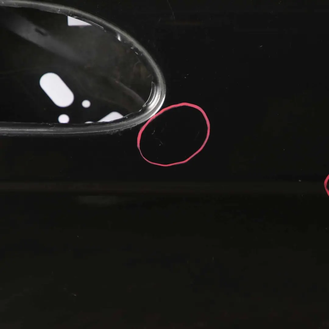 BMW E65 Door Rear Right O/S Covering Panel Black Sapphire Metallic - 475 - SKU 7202084-BS - Part number 7202084