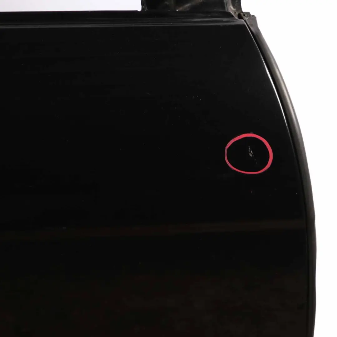 BMW E65 Door Rear Right O/S Covering Panel Black Sapphire Metallic - 475 - SKU 7202084-BS - Part number 7202084